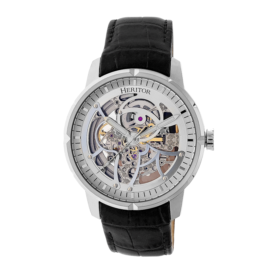 Heritor Ryder Automatic Skeleton Dial Men's Watch HR4601