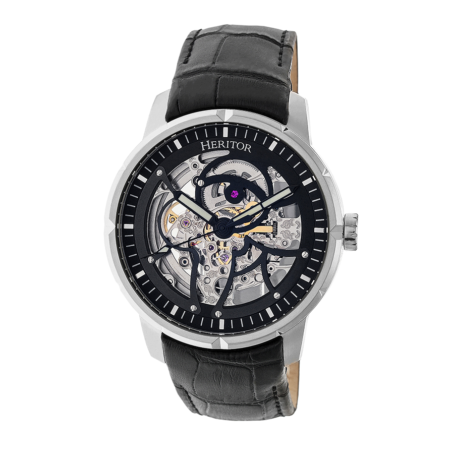 Heritor Ryder Automatic Skeleton Dial Men's Watch HR4602