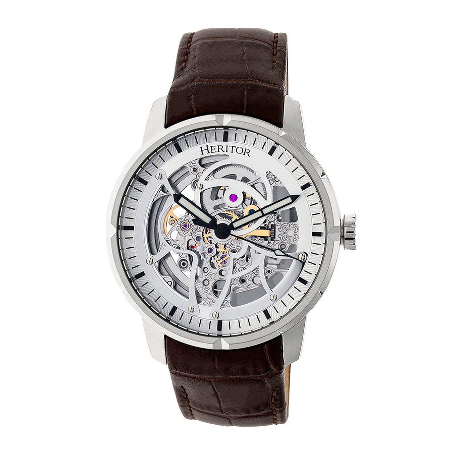 Heritor Ryder Automatic Skeleton Dial Men's Watch HR4603