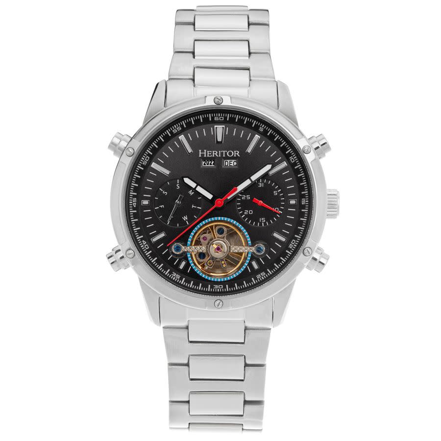 Heritor Wilhelm Black Dial Men's Watch HERHS2102