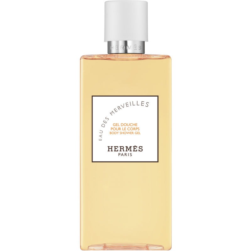 Image showcasing Hermes Eau Des Merveilles Bath and Shower Gel 6.7 oz Fragrances ...
