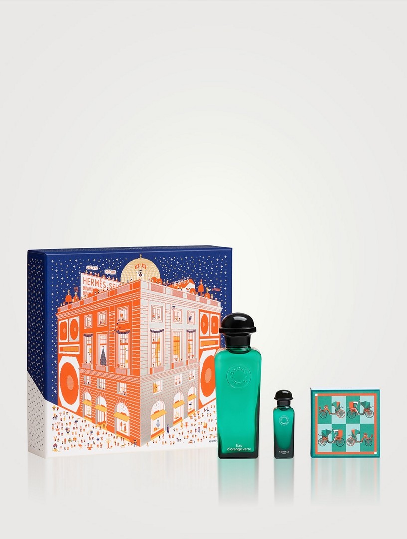 Hermes Eau d'Orange Verte Gift Set Bath & Body 3346130022954