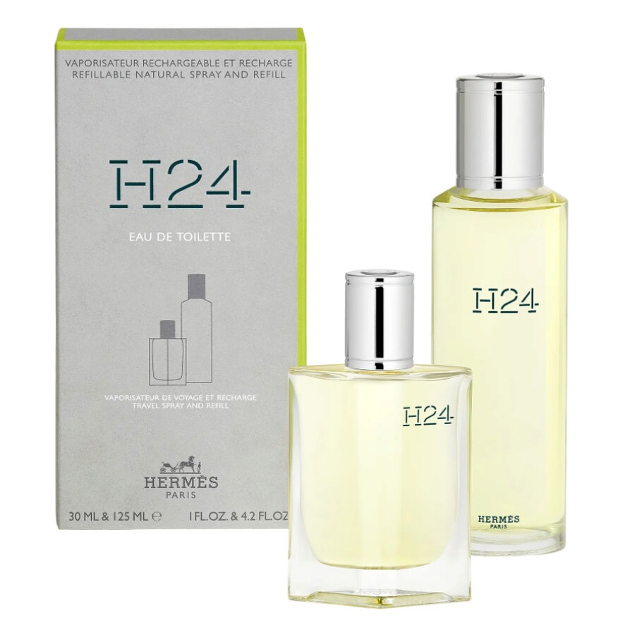 Shop Hermes Men's H24 Gift Set Fragrances 3346130010975 In N/a