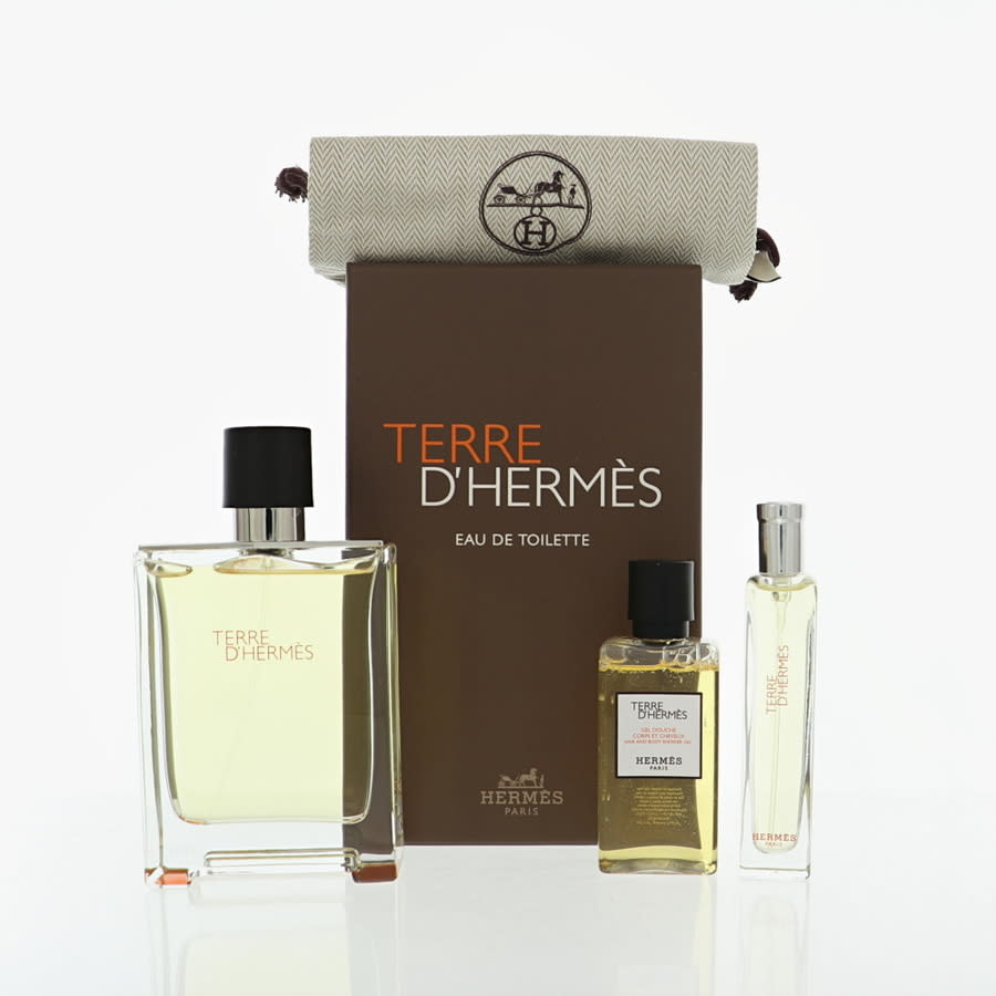 Hermes Men's Terre D'hermes Gift Set Fragrances 3346130001553