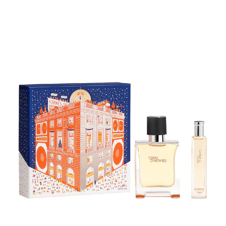 Hermes Men's Terre d'Hermes Gift Set Fragrances 3346130022855