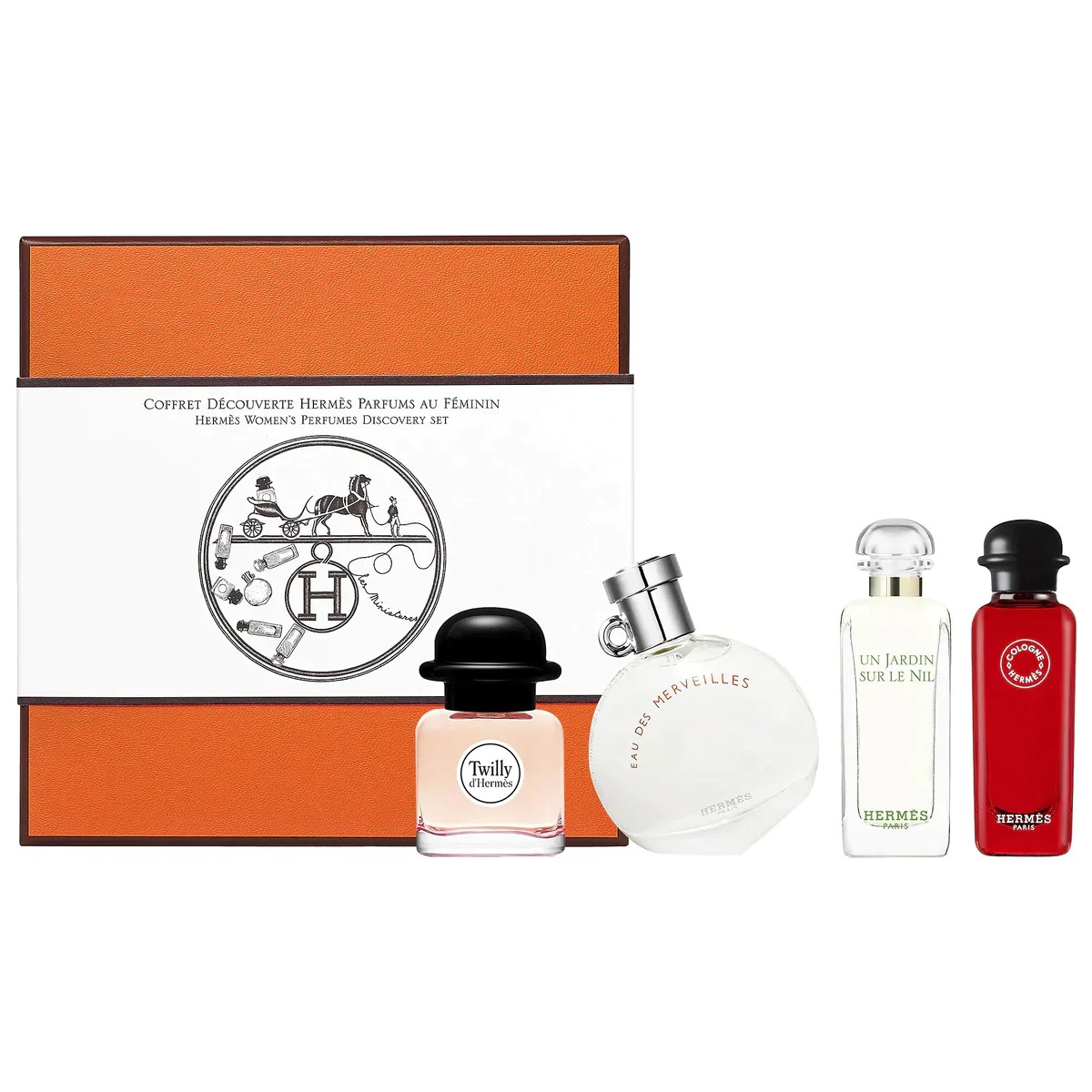 HERMES　GIFTSET Hermes Mini Set Gift Set Fragrances 3346138911526 - Fragrances