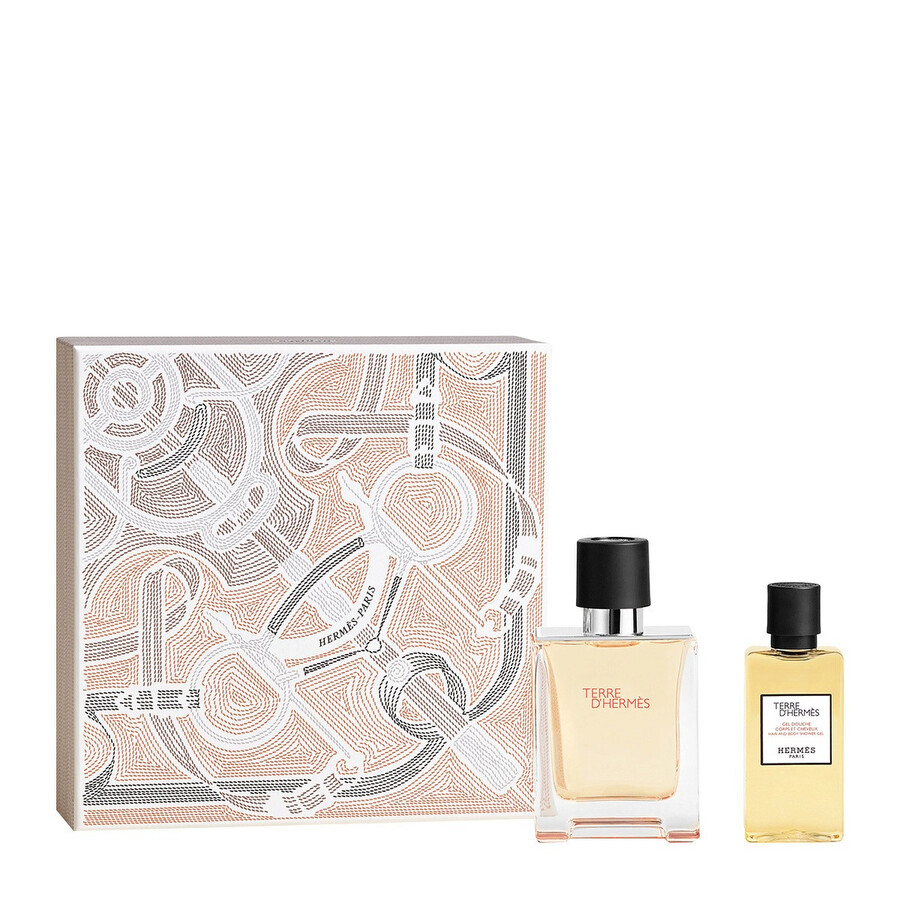 未開封新品! HERMES TERRE D'HERMES 50mlテスター2個付 Hermes Terre D'Hermes Gift Set Fragrances 3346130433712