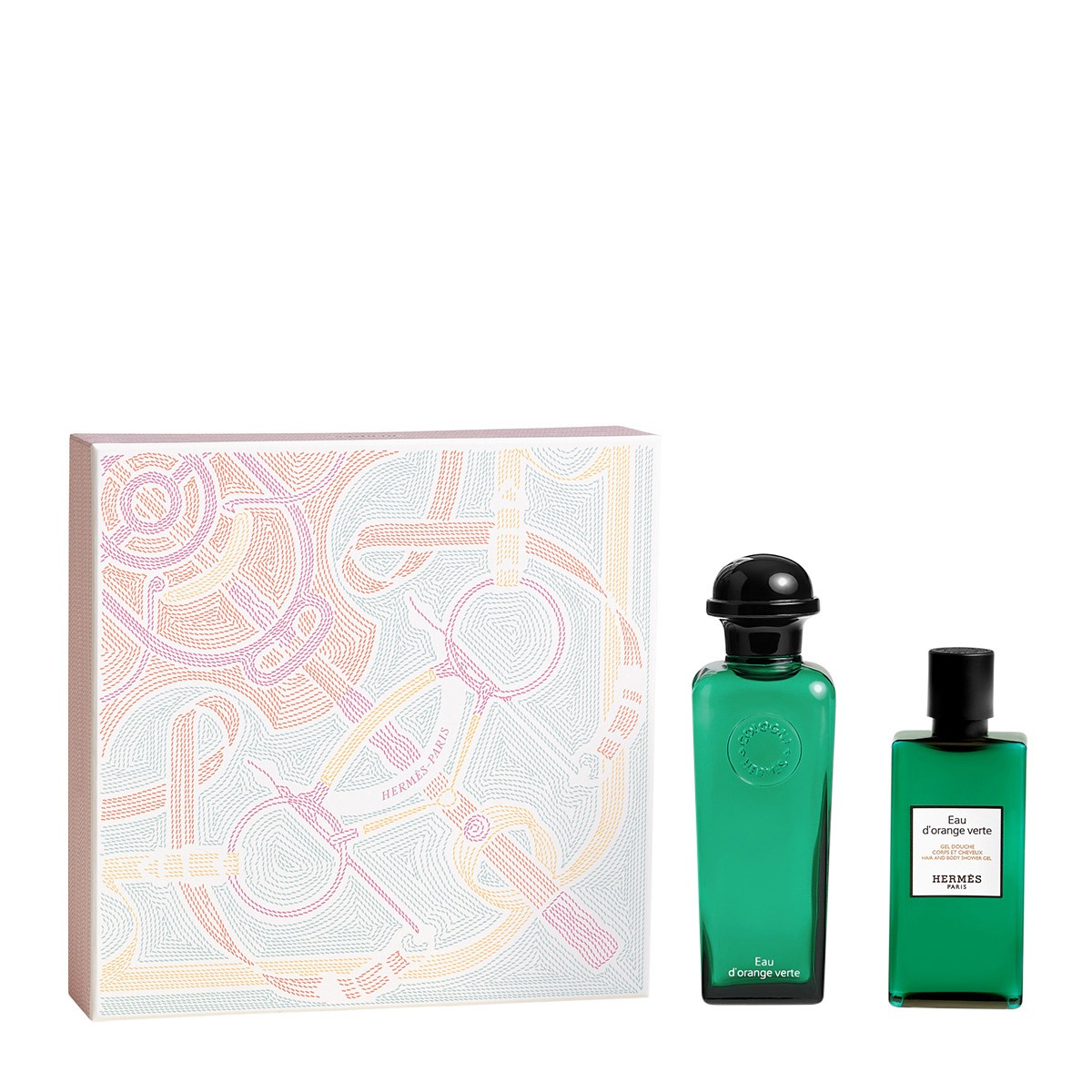 Hermes Unisex Eau D'orange Verte Gift Set Fragrances 3346130433835 In Transparent