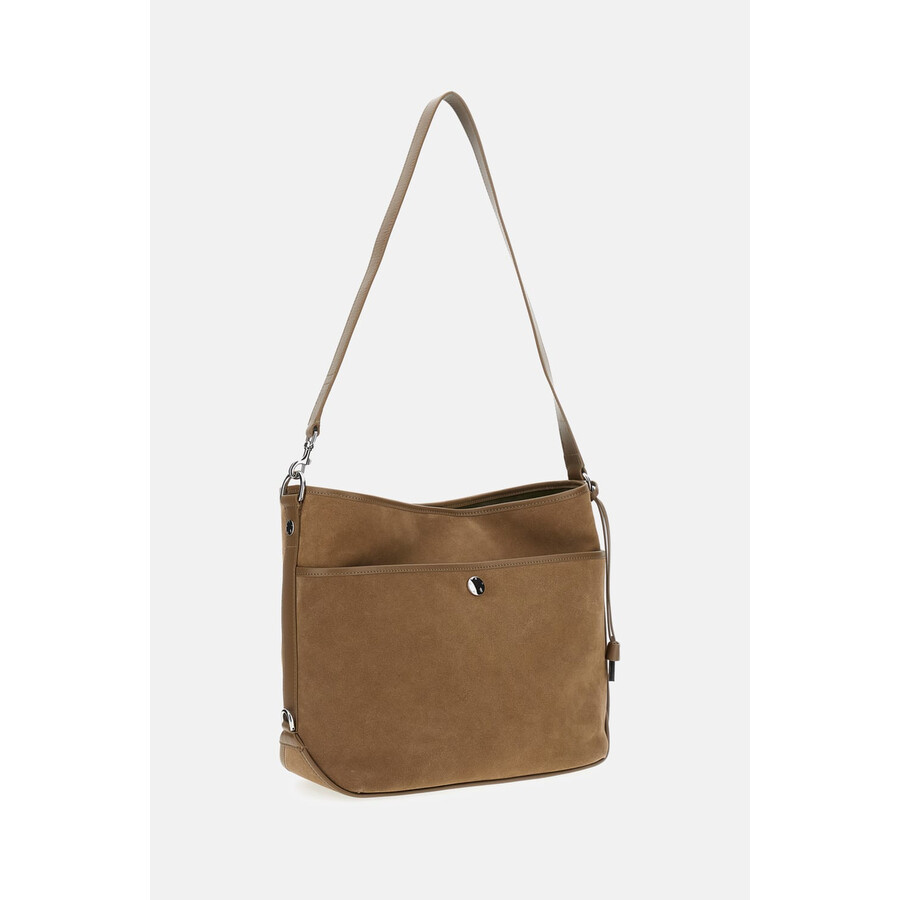 Hogan Medium H01r Hobo Bag In Green
