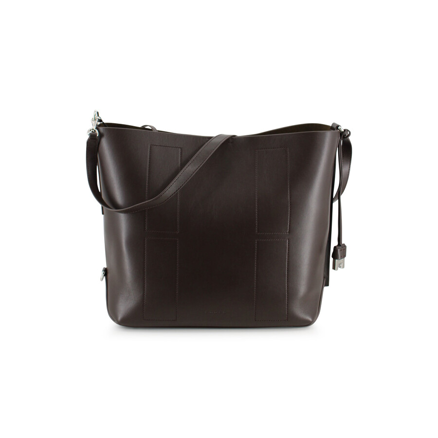 Hogan Womens Hobo Bag In Brown