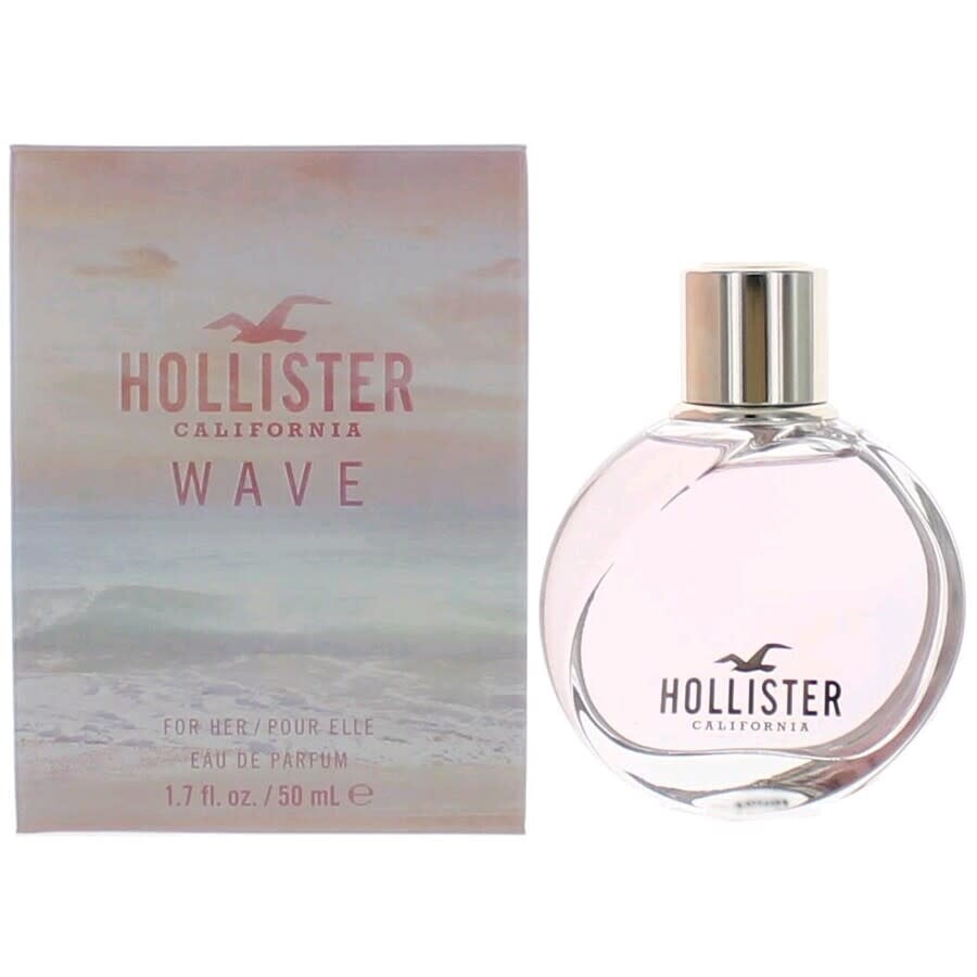 Shop Hollister Ladies Wave For Her Edp Spray 1.7 oz Fragrances 0818253564961 In Pink / Wave