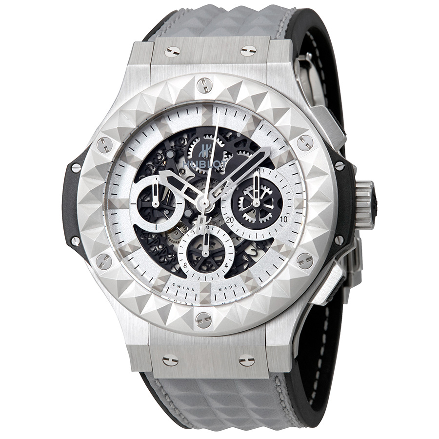 Hublot Big Bang Aero Bang Dial Skeleton White Rubber Men's Sports Watch 311.SX.8010.VR.DPM14