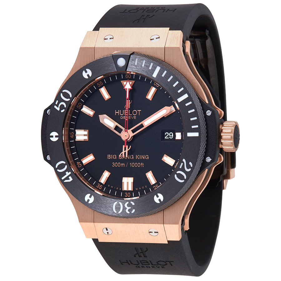 Hublot Big Bang Automatic Black Dial Men's Watch 312.PM.1128.RX
