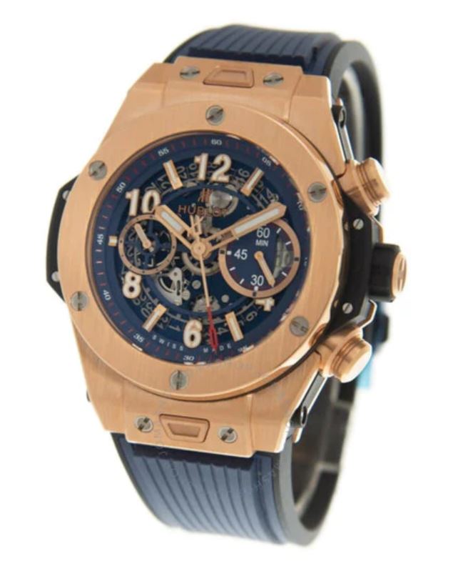 Hublot Big Bang Unico Chronograph Automatic Blue Dial Men's Watch 441.OX.5181.RX