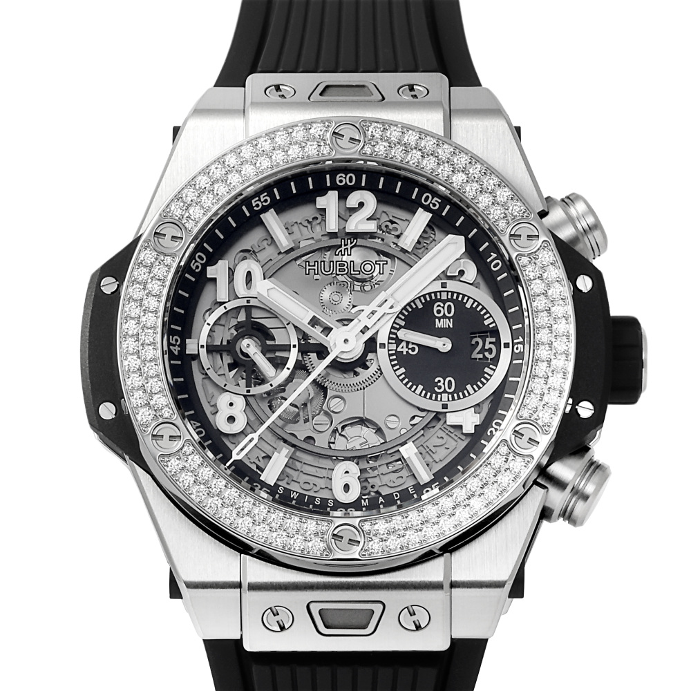 Hublot Big Bang Unico Titanium Chronograph Automatic Diamond Men's Watch 441.NX.1171.RX.1104