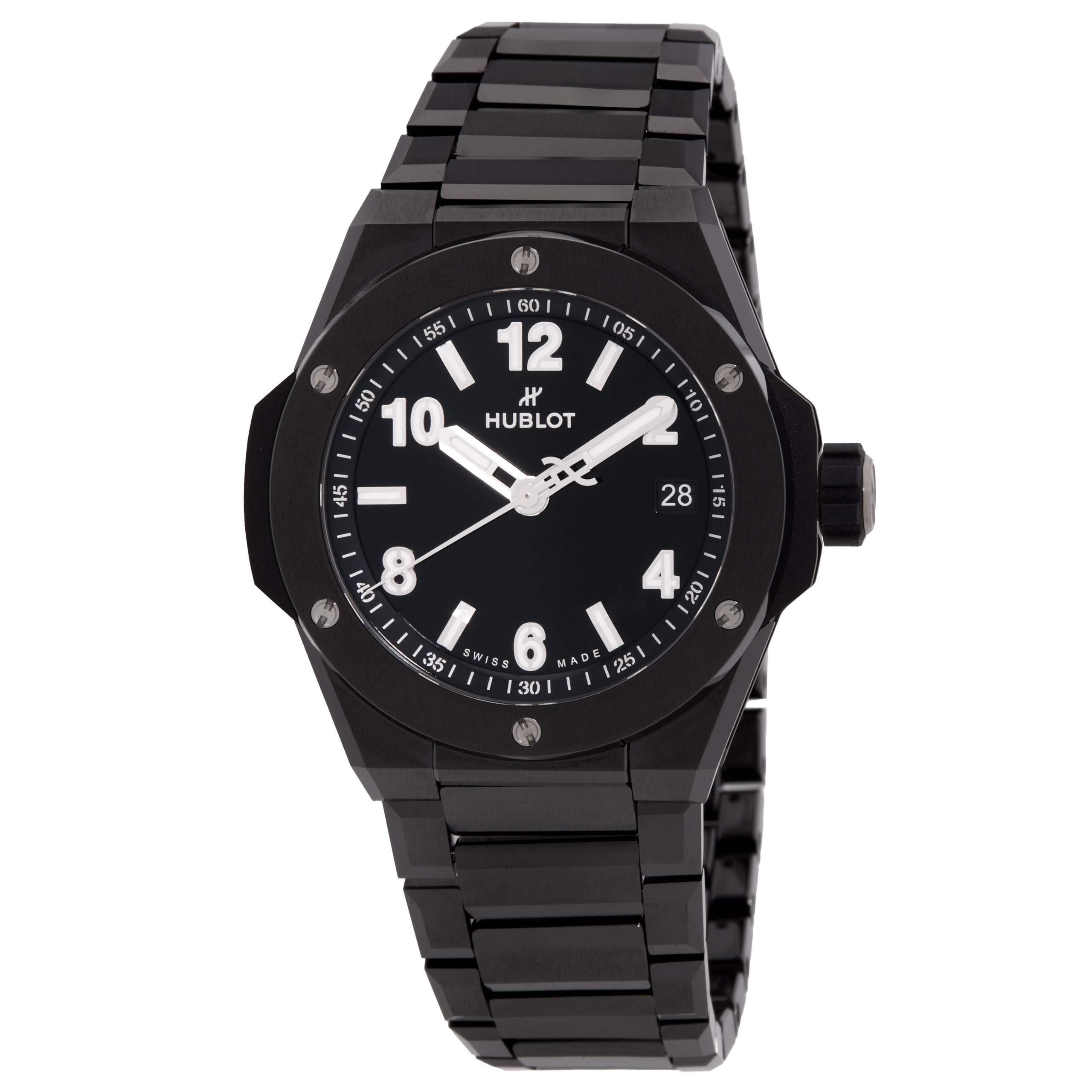 Big-Bang Automatic Black Dial Ladies Watch