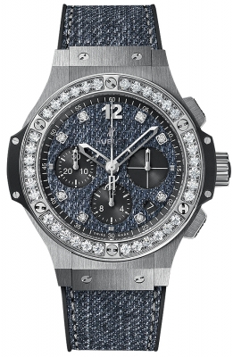 Hublot Chronograph Automatic Diamond Blue Dial Watch 341.SX.2770.NR.1204.JEANS