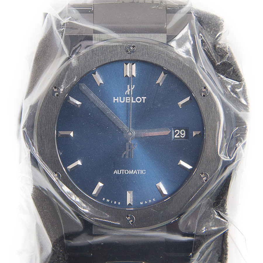 Hublot Classic Fusion Automatic Blue Dial Men's Watch 548.CM.7170.CM