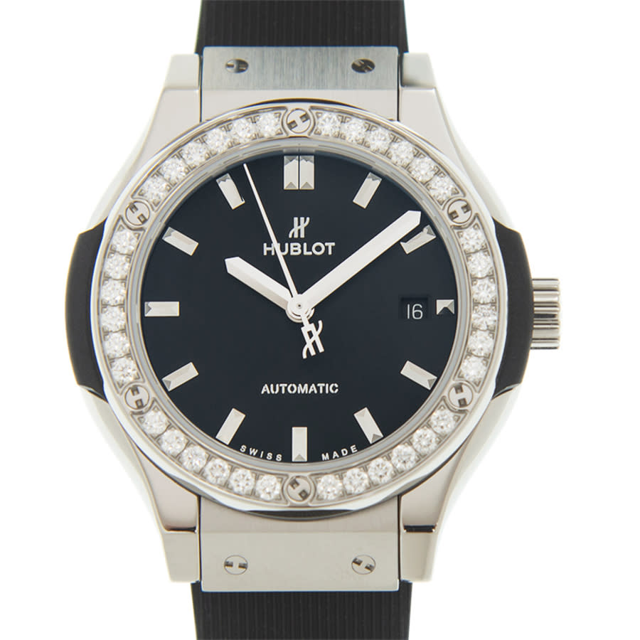 Hublot Classic Fusion Automatic Diamond Ladies Watch 582.NX.1170.RX.1204