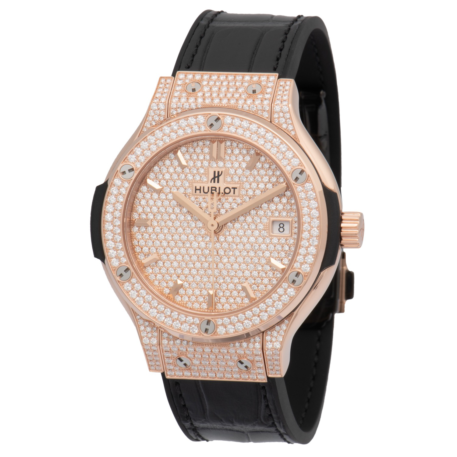 Classic Fusion Automatic Gold 38mm Dial Diamonds Men's Luxury Watch