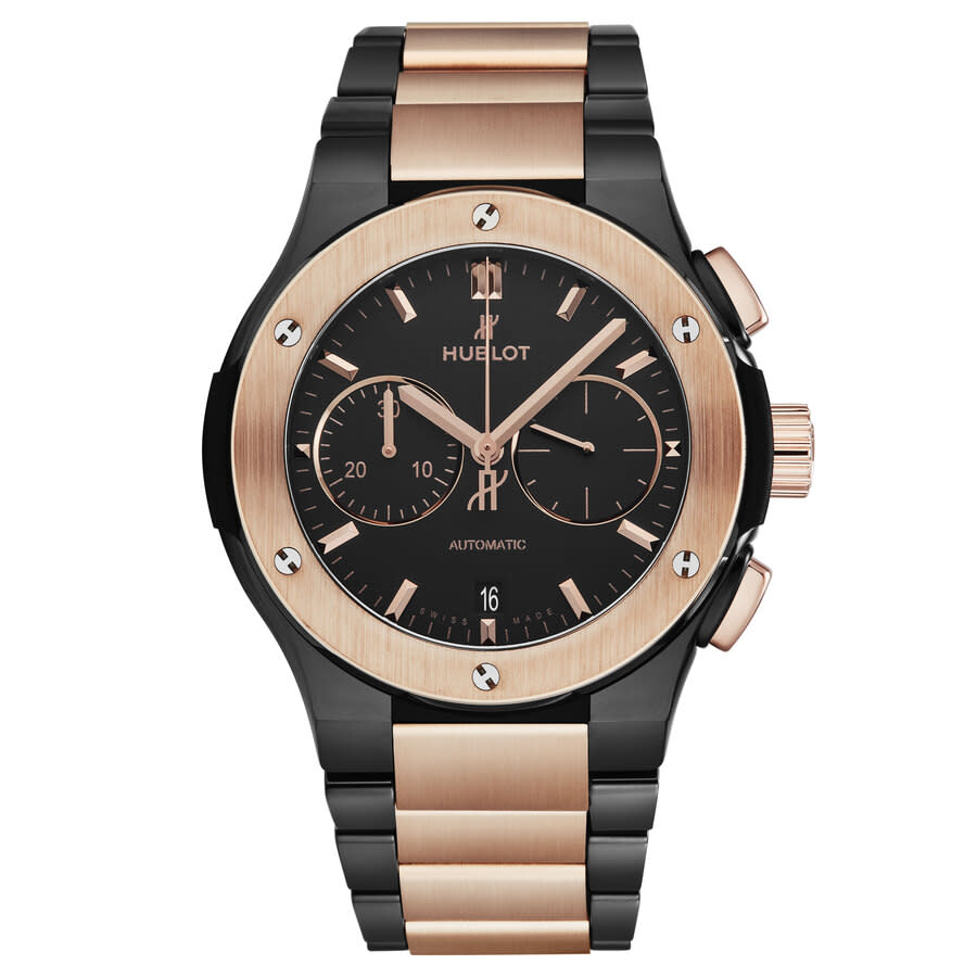 Hublot Classic Fusion Chronograph Automatic Black Dial Men's Watch 540.CO.1180.CO