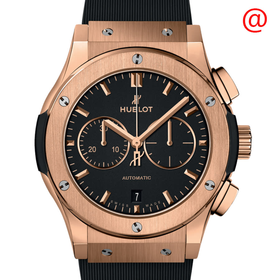 Hublot Classic Fusion Chronograph Automatic Black Dial Men's Watch 541.OX.1181.RX