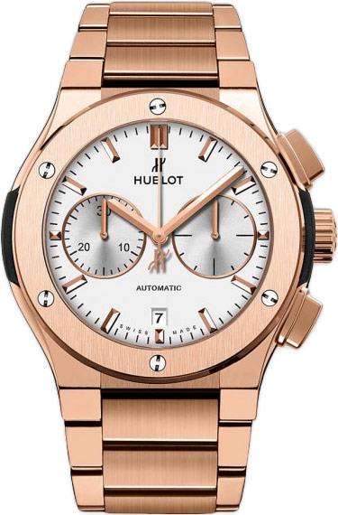 Hublot Classic Fusion Chronograph Automatic Silver Dial Men's Watch 520.ox.2610.ox