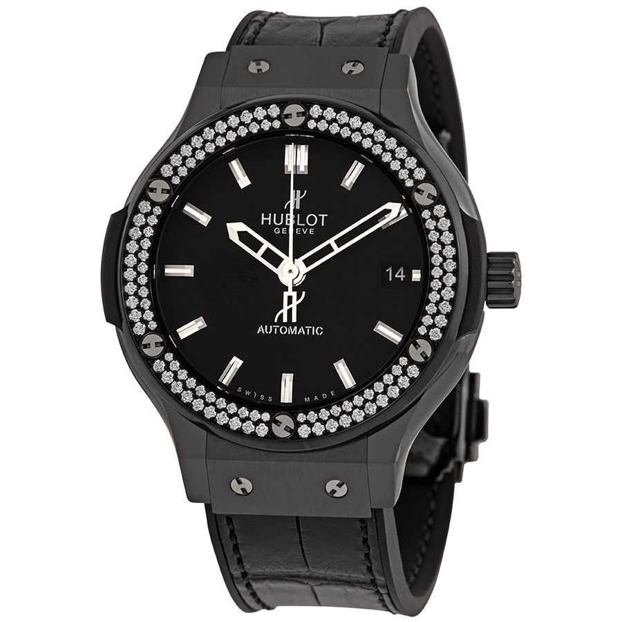 Hublot Classic Fusion Men's Luxury Automatic Diamond Bezel Watch 565.CM.1170.LR.1104