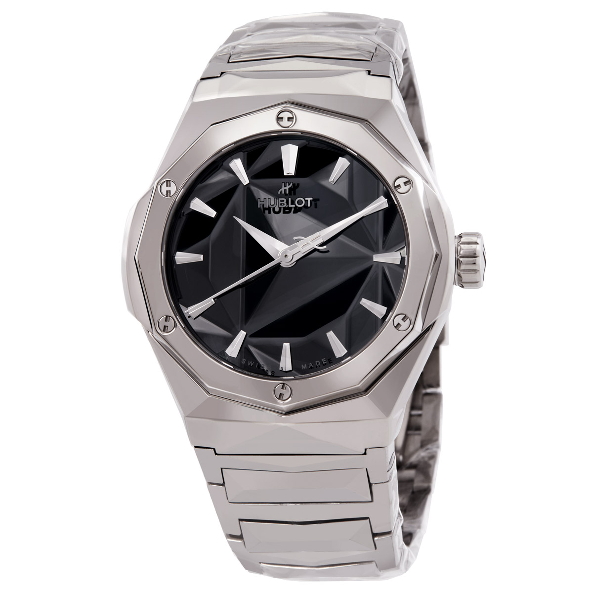 Hublot Classic Fusion Orlinski Bracelet Automatic Black Dial Men's Watch 550.NS.1800.NS.ORL22
