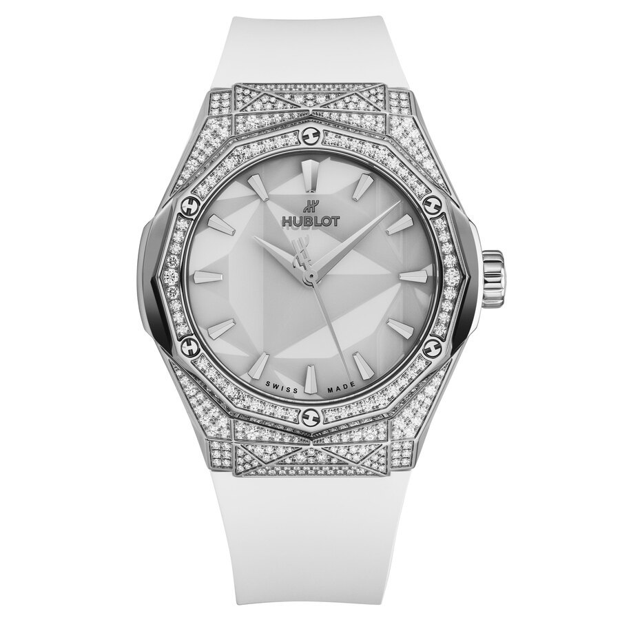 Hublot Classic Fusion Orlinski Titanium Automatic Diamond White Dial Unisex Watch 550.NS.2200.RW.1604.ORL20