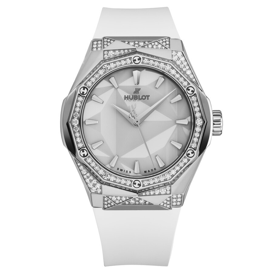 Hublot Classic Fusion Orlinski Titanium Automatic Diamond White Dial Unisex Watch 550.NS.2200.RW.1804.ORL20