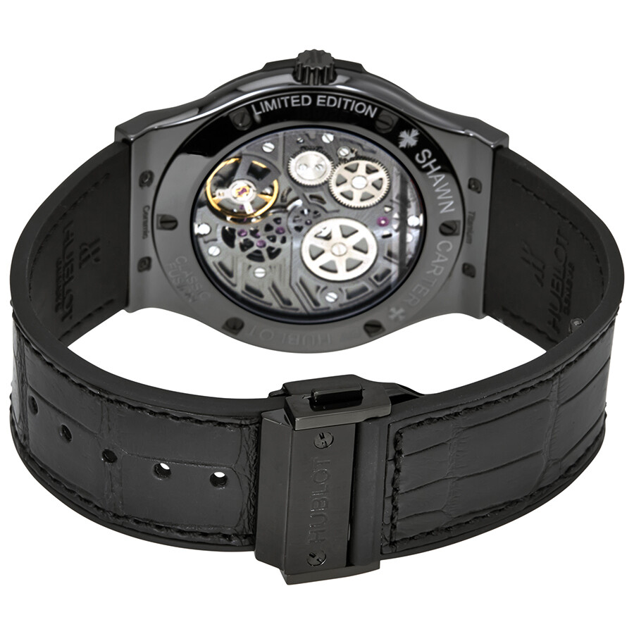 Hublot Classic Fusion Shawn Carter Black Dial Men's Watch 515.CM.1040