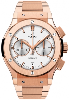 Classic Fusion Silver Dial Automatic Men's Chronograph Watch