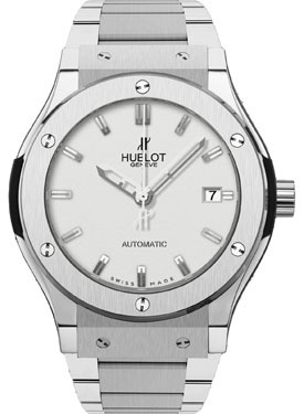 Hublot Classic Fusion Silver Dial Automatic Men's Watch 548.NX.2610.NX