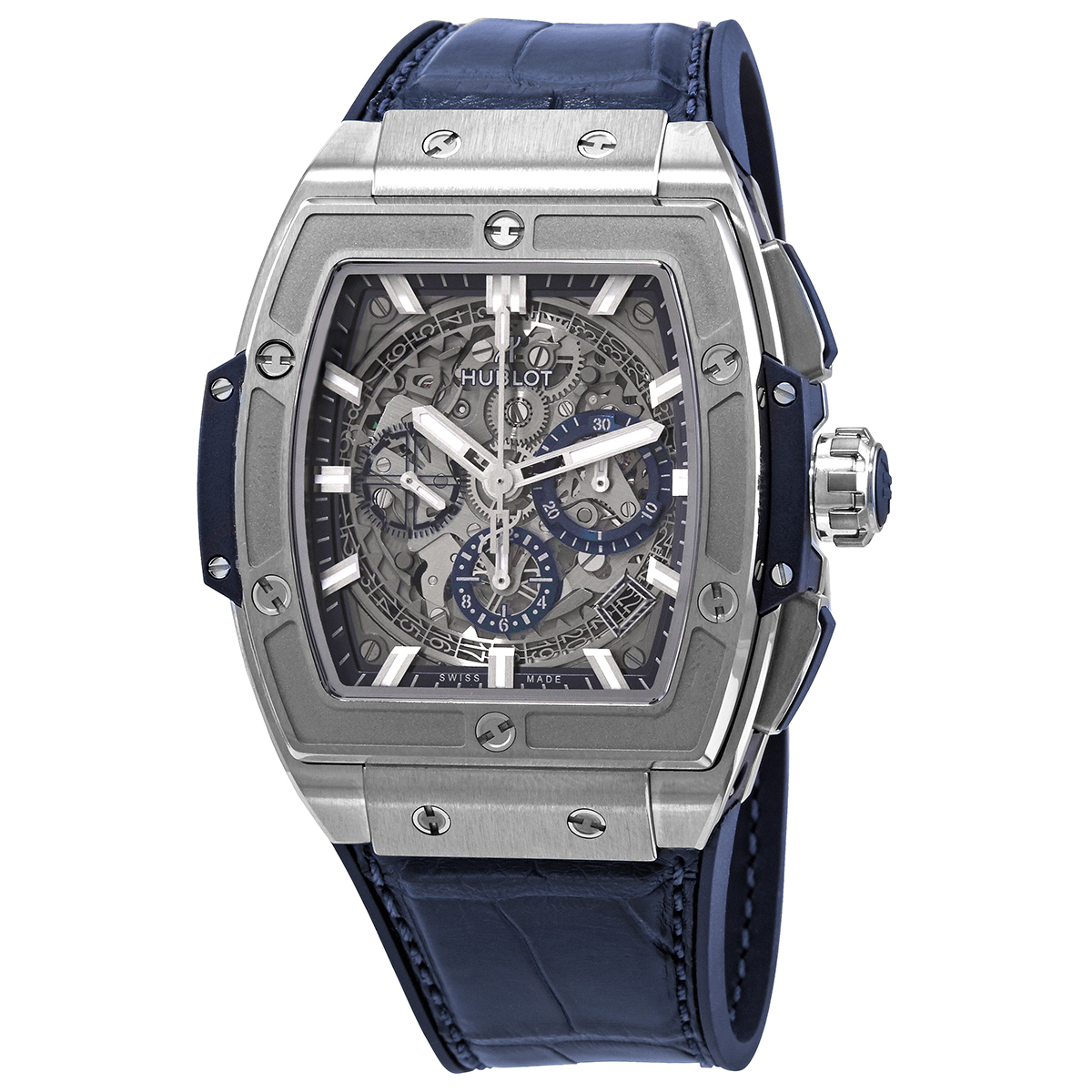 Spirit of Big Bang Chronograph Automatic Silver Dial Men's Watch