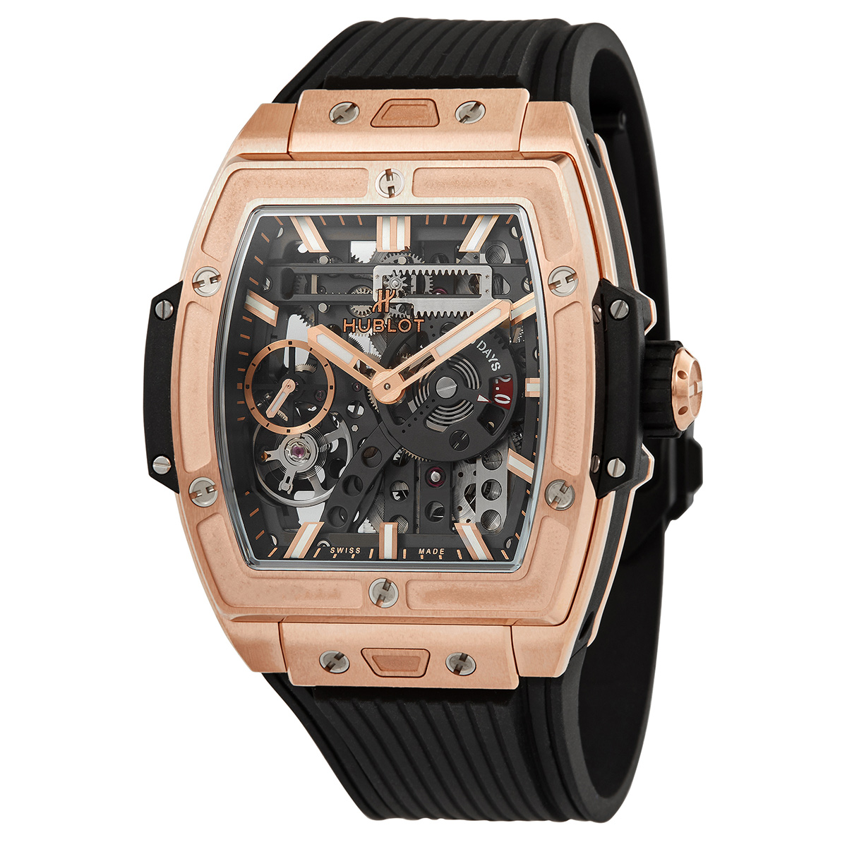 Hublot Sspirit of Big Bang King Gold Hand Wind Men's Watch 614.OX.1180.RX