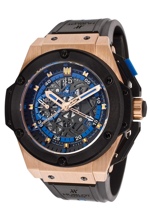 Hublot UEFA Euro 2012 Ukraine 18kt Rose Gold and Rubber Men's Watch 716OM1129RXEUR12