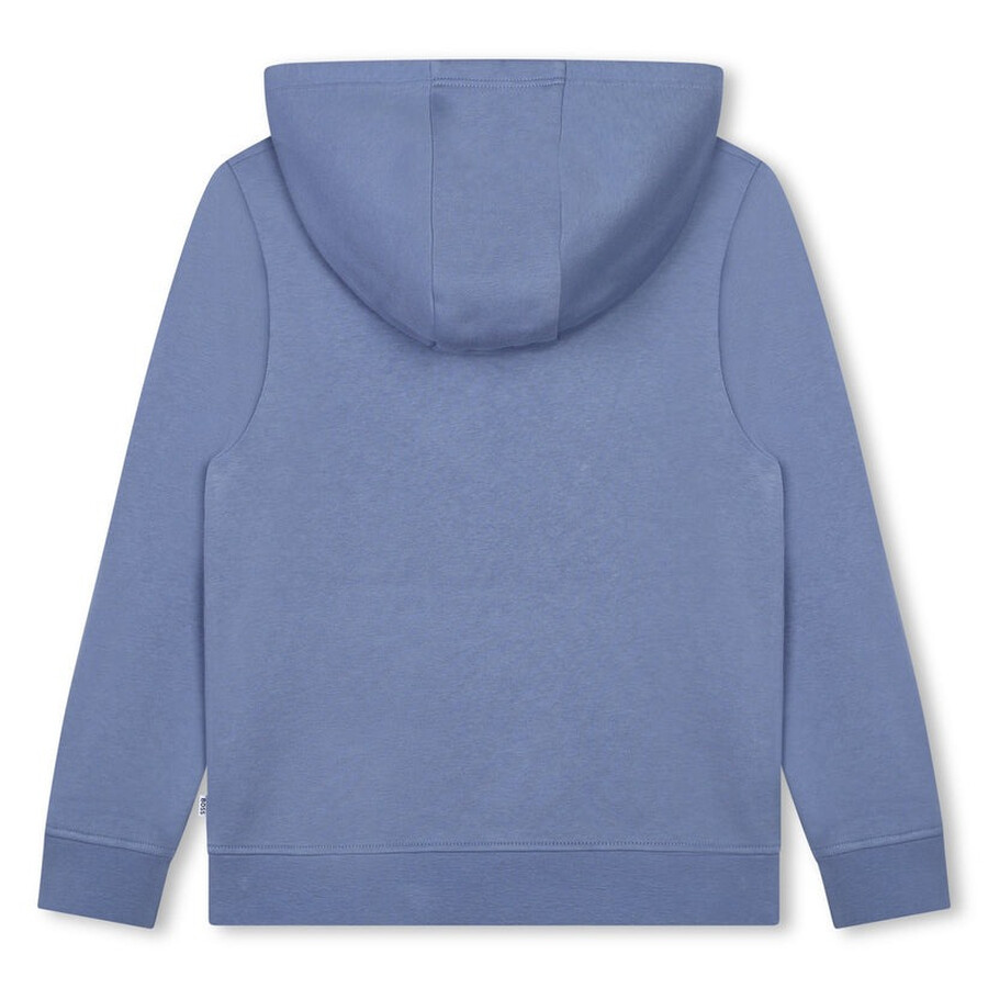 Hugo Boss Felpa Con Cappuccio In Grey