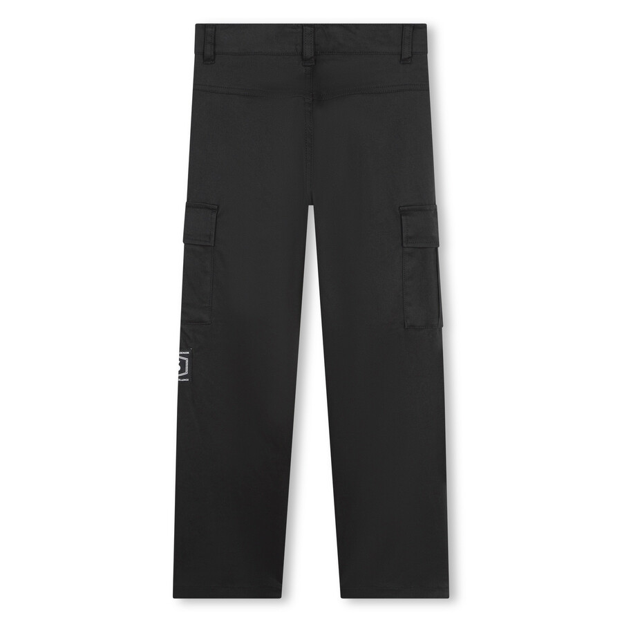 Hugo Boss Pantaloni Dritti In Black