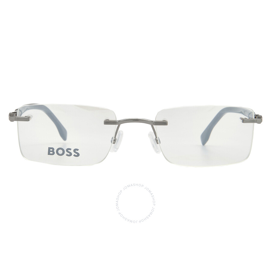 Hugo Boss Demo Rectangular Men's Eyeglasses Boss 1551/b 085k 53