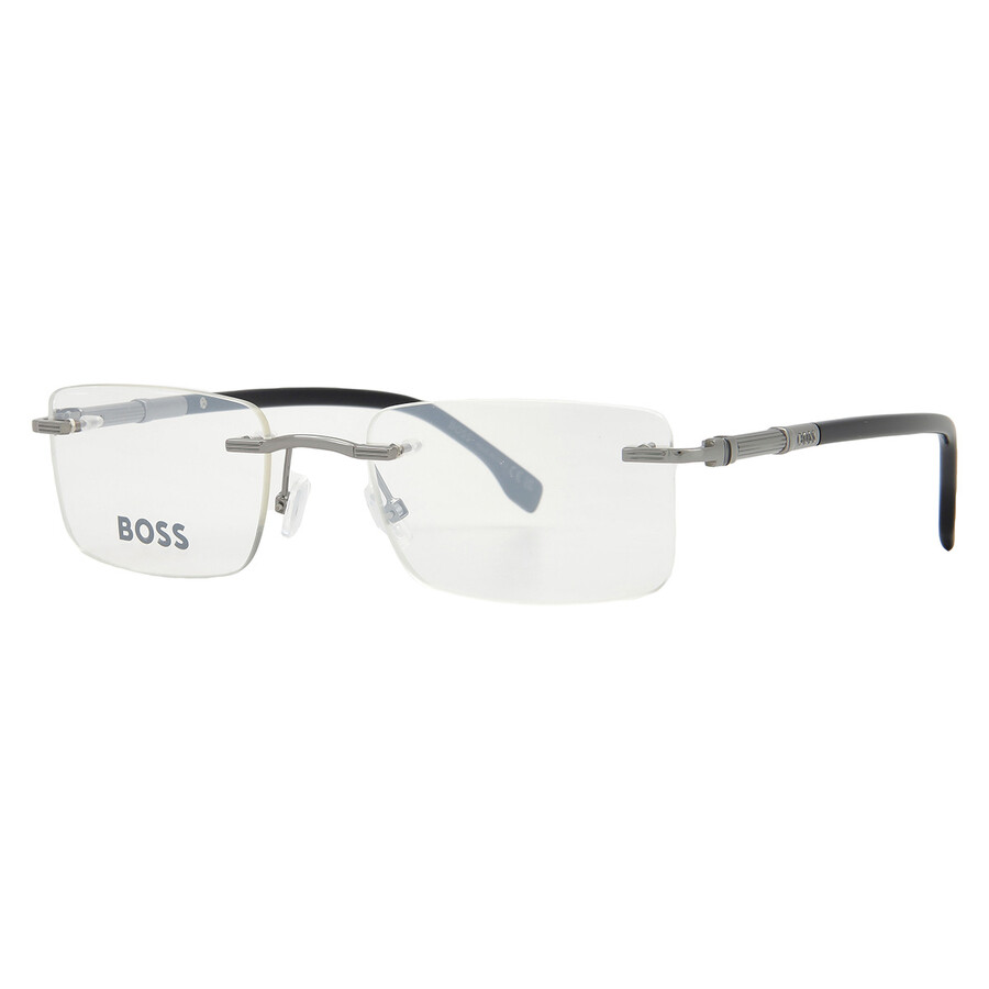 Hugo Boss Demo Rectangular Men's Eyeglasses Boss 1551/b 085k 53