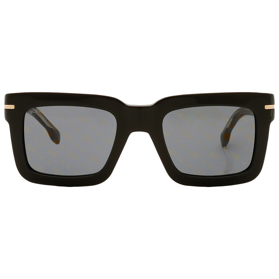 Hugo Boss Gold Logo Square Men's Sunglasses BOSS 1501/S 0807