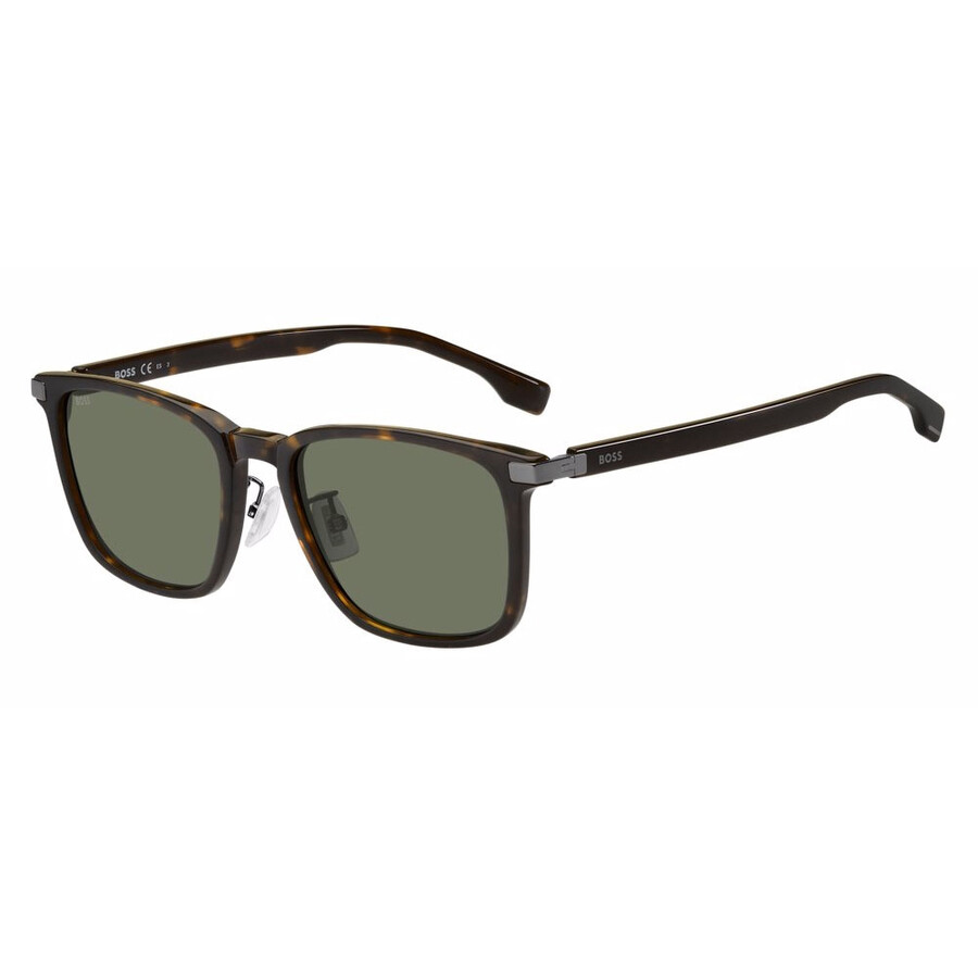 Hugo Boss Boss 1406/f/sk Qt 0086 Square Sunglasses In Green