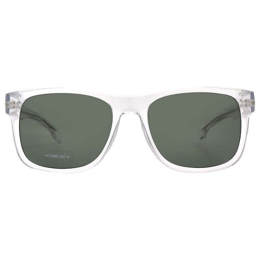 Hugo Boss Green Sport Men's Sunglasses Boss 1568/s 0900/qt 55 In Green