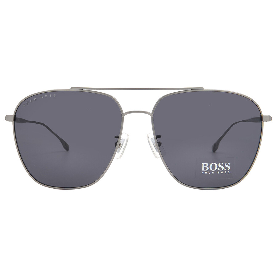 Hugo Boss Grey Navigator Men's Sunglasses BOSS 1307/F/S 0R81 62