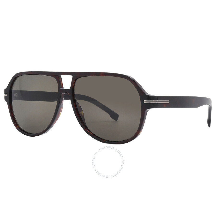 Hugo Boss Grey Pilot Men's Sunglasses Boss 1507/s 0086/ir 59 In Grey