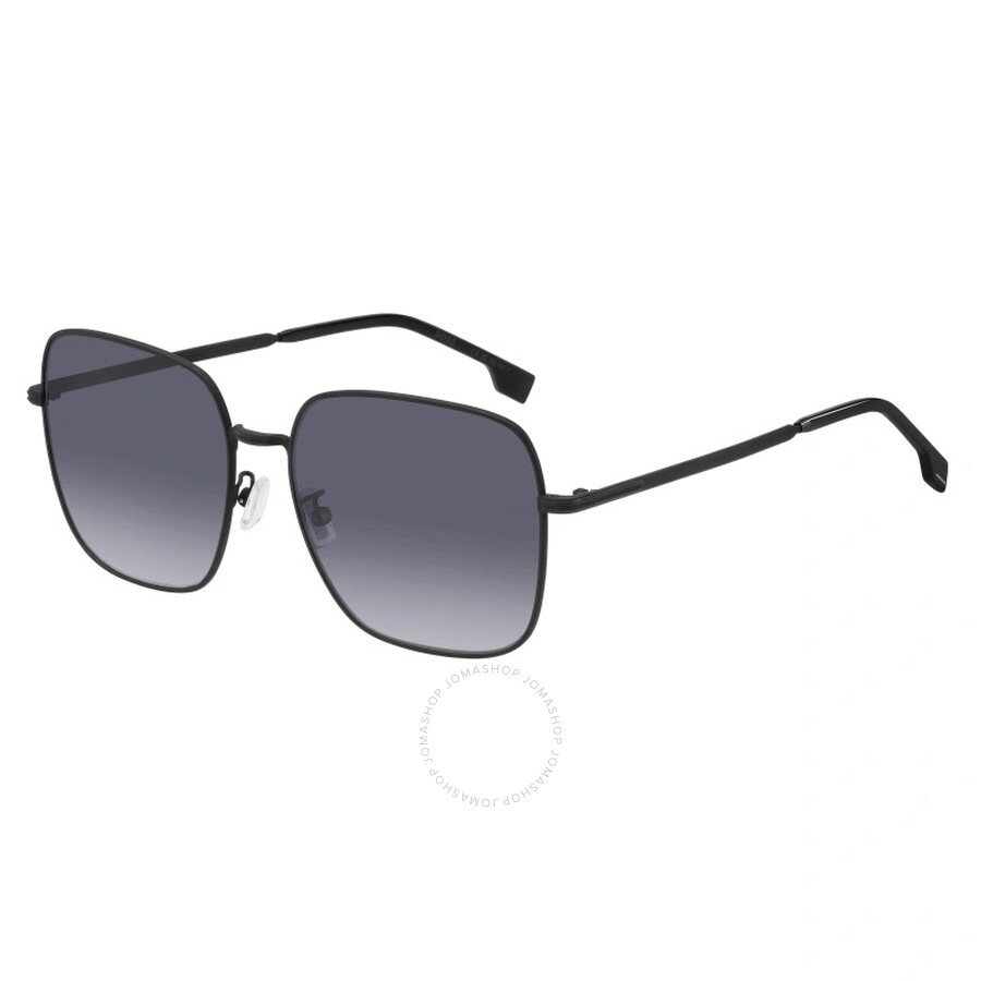 Hugo Boss Grey Shaded Square Unisex Sunglasses Boss 1613/f/sk 0003/9o 59
