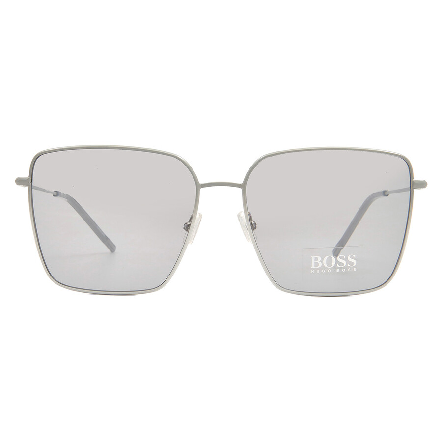 Hugo Boss Grey Square Ladies Sunglasses Boss 1333/s 02m0/ir 59