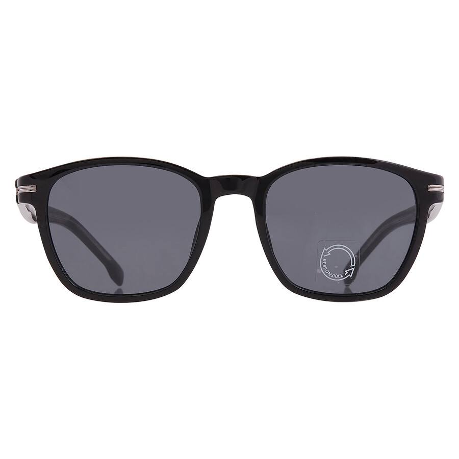 HUGO BOSS HUGO BOSS GREY SQUARE MEN'S SUNGLASSES BOSS 1505/S 0807/IR 52