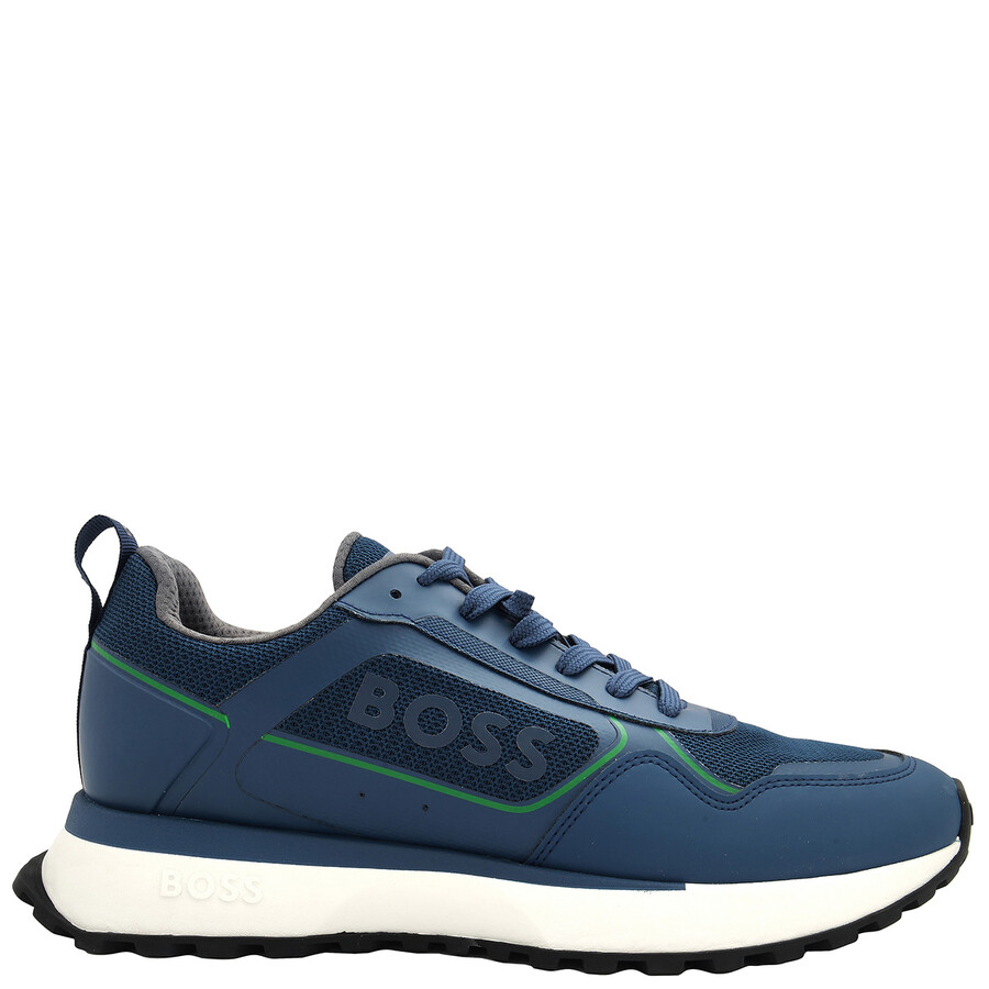 スニーカー HUGO BOSS Men Sneakers 50517307 401 Blue Amazon.com | BOSS Men's Sneaker Shoes, 401 Dark Blue, 11